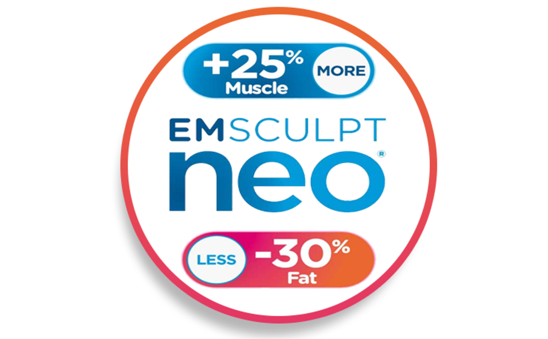 Emsculpt NEO logo - RF and HIFEM body sculpting at CATARA