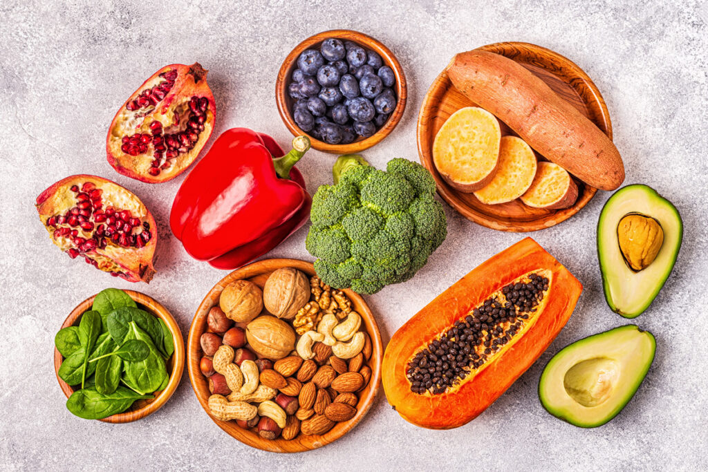 Anti-aging foods for skin health featured by Catara Med Spa in Algonquin, IL. Nutrient-rich options for youthful, glowing skin.