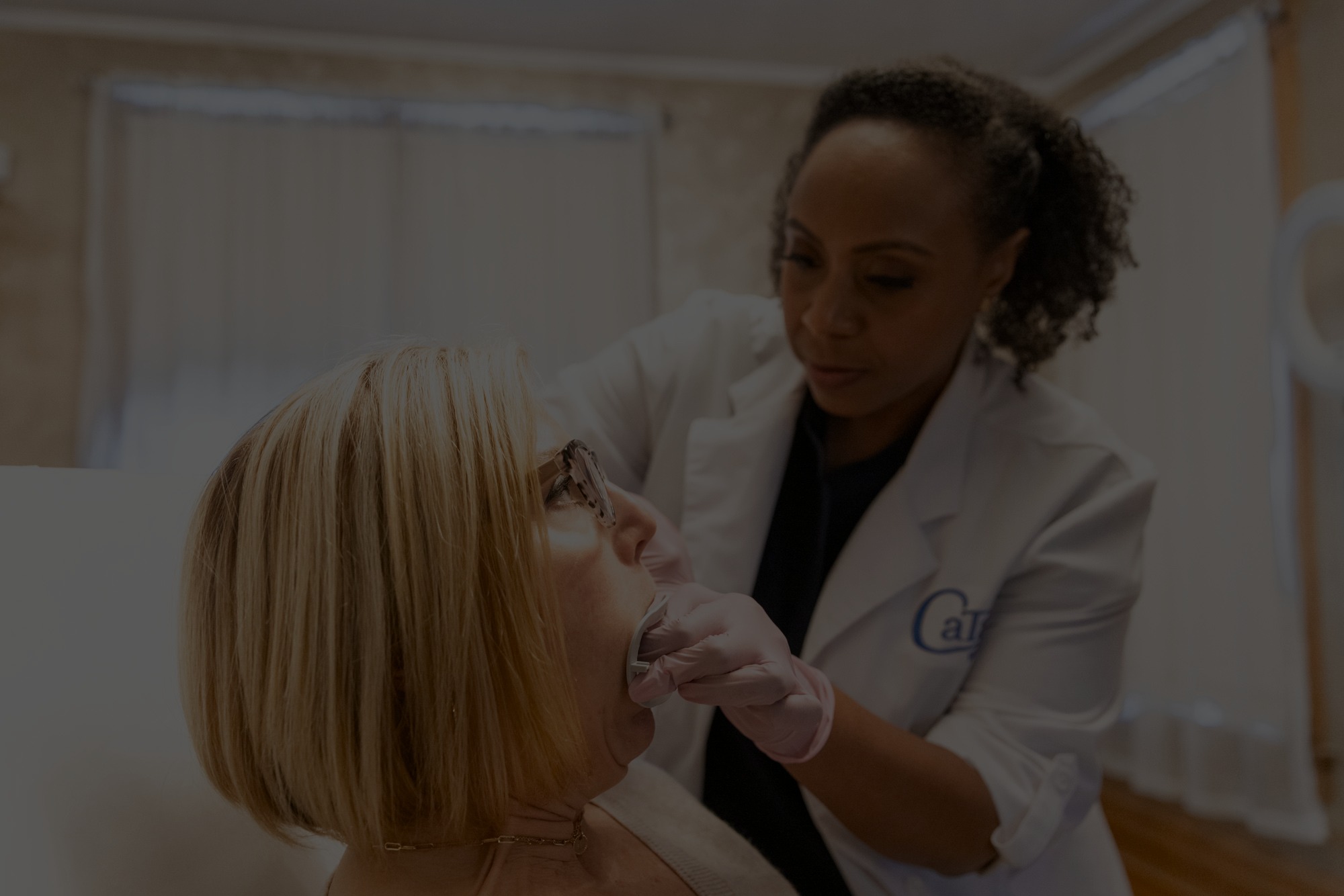 Professional teeth whitening treatment at Catara Med Spa in Algonquin, IL. Safe, effective smile enhancement with expert care.