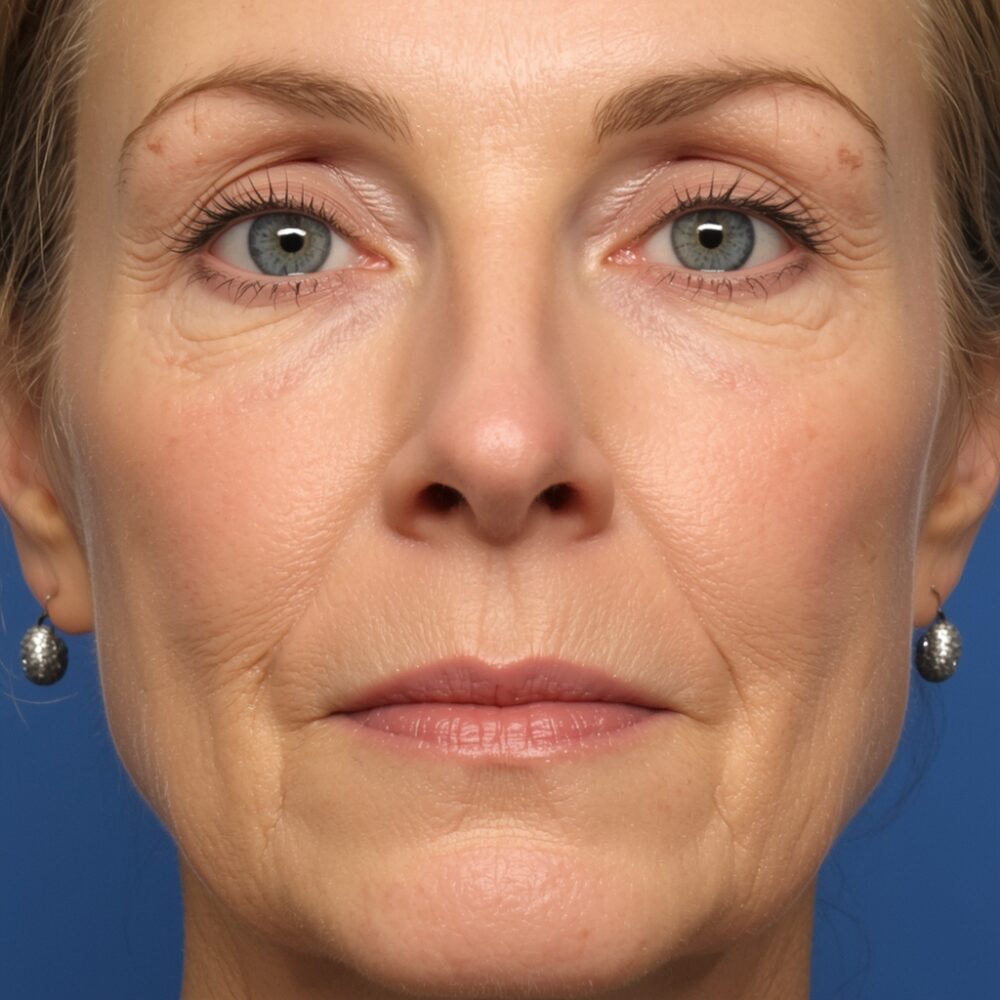 frontal view marionette lines lower face volume loss e1771205980341